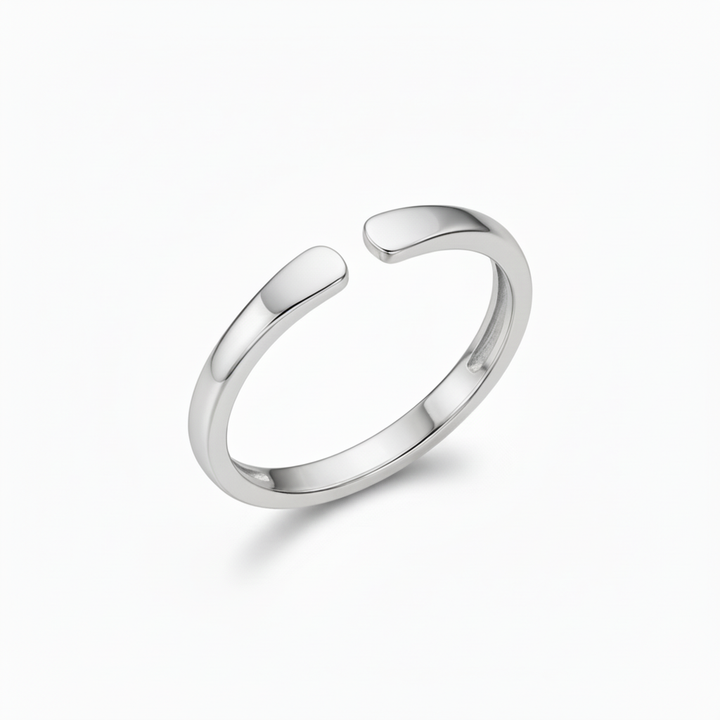 ANILLO ABIERTO DOBLE INICIAL