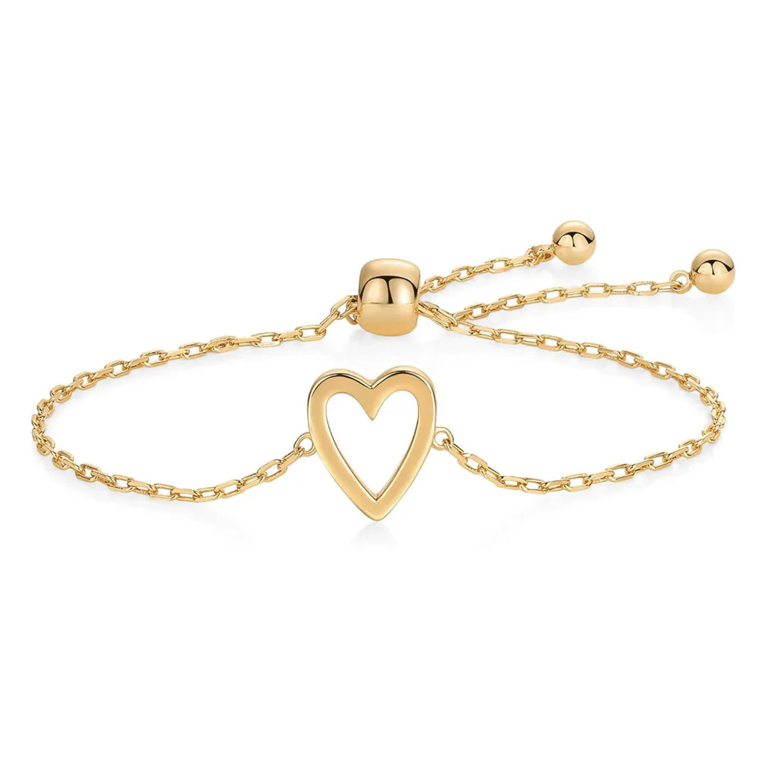 SET DE PULSERAS CON CORAZÓN