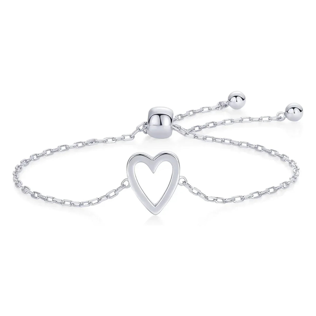 SET DE PULSERAS CON CORAZÓN