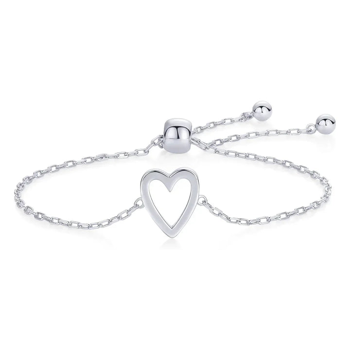 SET DE PULSERAS CON CORAZÓN