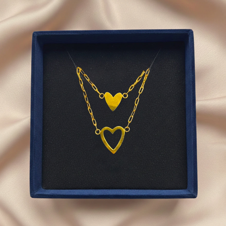 SET DE PULSERAS CON CORAZÓN