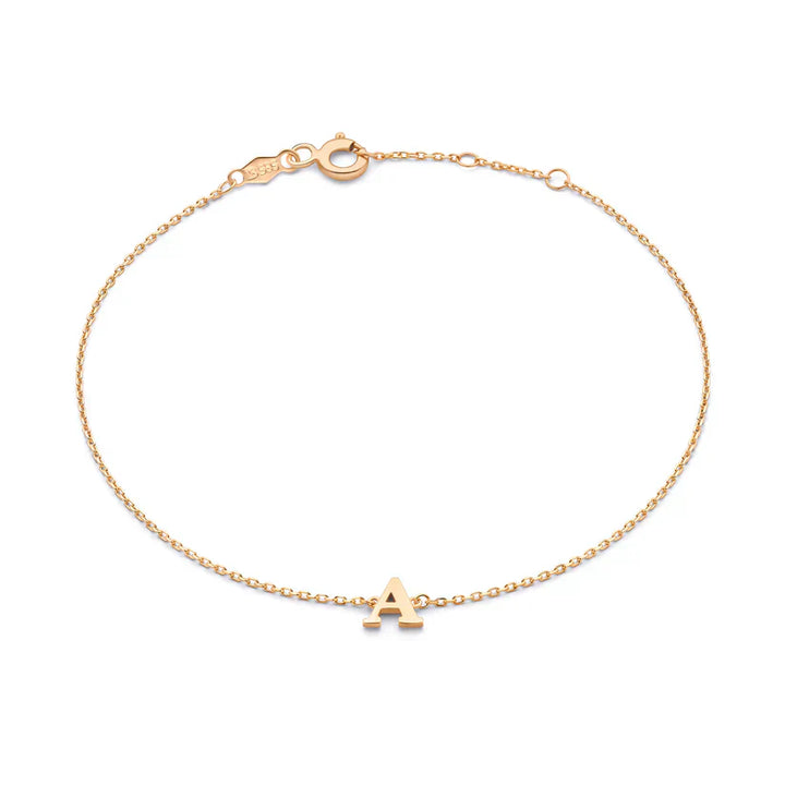 PULSERA MINIMAL CON INICIAL